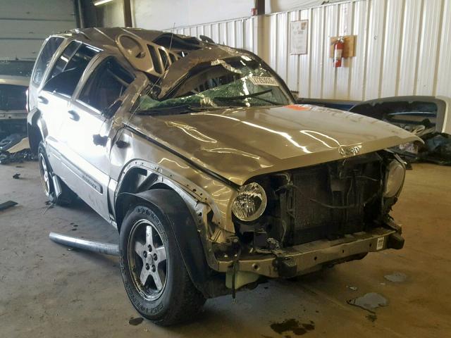 1J4GL38K05W668800 - 2005 JEEP LIBERTY RE TAN photo 1