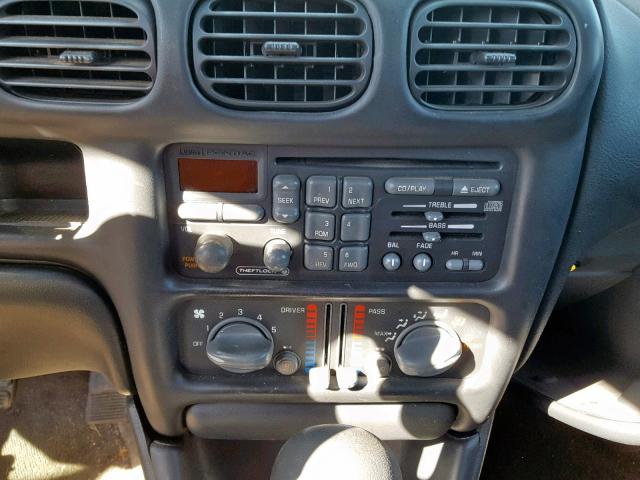 1G2WK52J12F245322 - 2002 PONTIAC GRAND PRIX GRAY photo 9