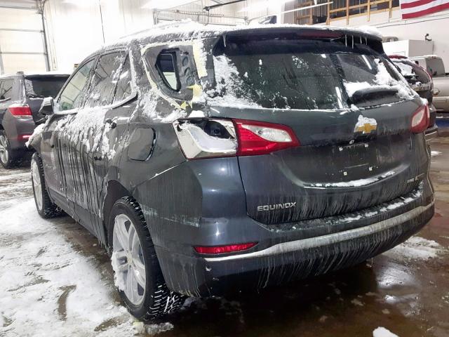 2GNAXVEV4J6261441 - 2018 CHEVROLET EQUINOX PR GRAY photo 3