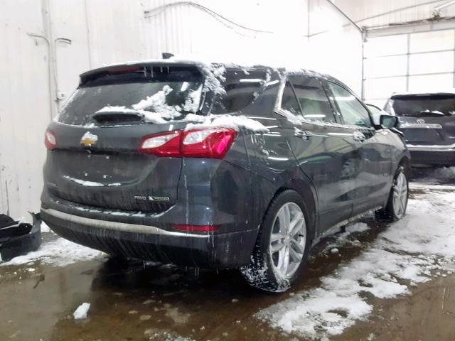 2GNAXVEV4J6261441 - 2018 CHEVROLET EQUINOX PR GRAY photo 4