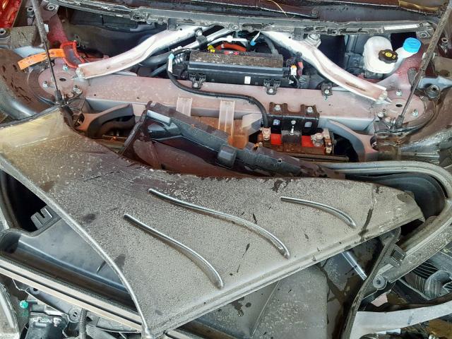 5YJSA1E23GF143994 - 2016 TESLA MODEL S RED photo 7