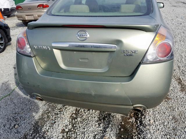 1N4BL21E07N447937 - 2007 NISSAN ALTIMA 3.5 GREEN photo 9