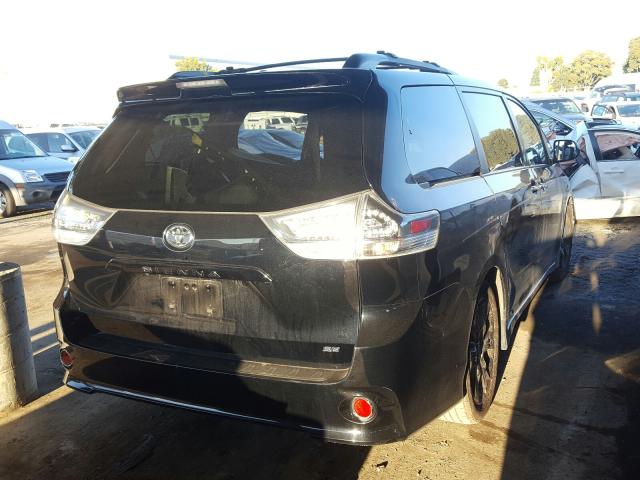 5TDXK3DC0FS666215 - 2015 TOYOTA SIENNA SPORT  photo 4