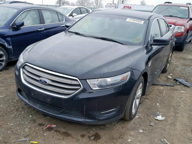 1FAHP2E88DG140986 - 2013 FORD TAURUS SEL BLACK photo 2