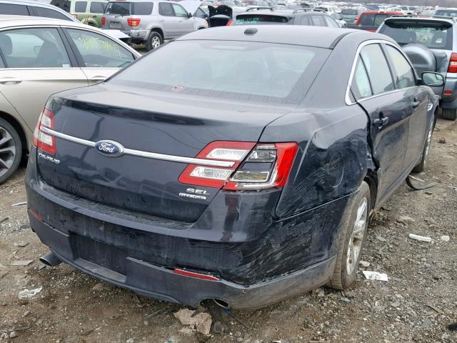 1FAHP2E88DG140986 - 2013 FORD TAURUS SEL BLACK photo 4