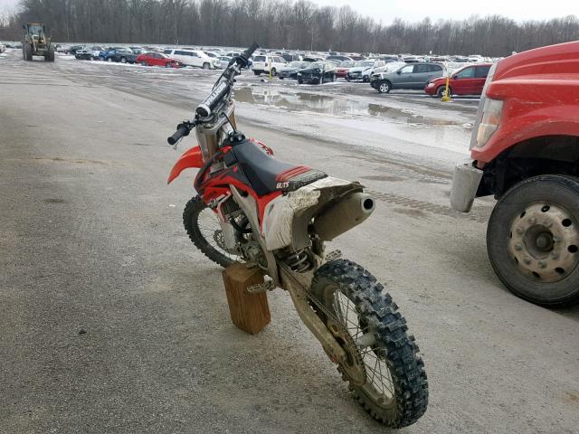 JH2PE05379K702487 - 2009 HONDA CRF450 R RED photo 3