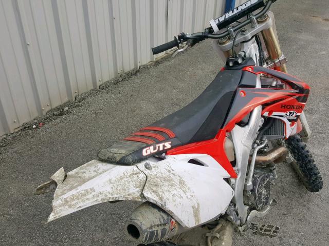 JH2PE05379K702487 - 2009 HONDA CRF450 R RED photo 6