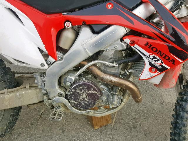 JH2PE05379K702487 - 2009 HONDA CRF450 R RED photo 7