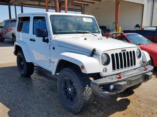 1C4AJWBG1HL582358 - 2017 JEEP WRANGLER S WHITE photo 1