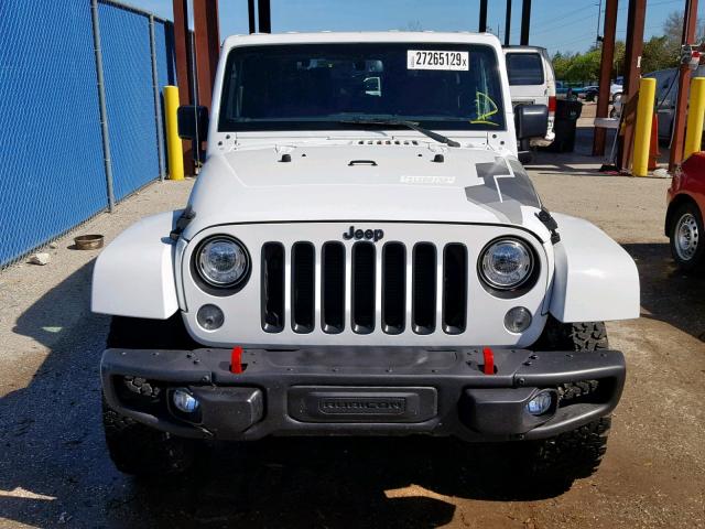 1C4AJWBG1HL582358 - 2017 JEEP WRANGLER S WHITE photo 9