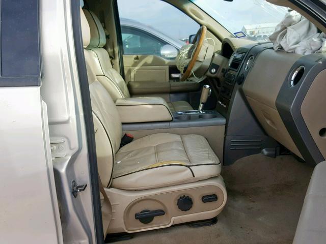 5LTPW18556FJ12511 - 2006 LINCOLN MARK LT SILVER photo 5