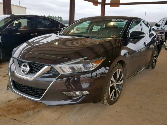 1N4AA6AP2HC381043 - 2017 NISSAN MAXIMA 3.5 BROWN photo 2