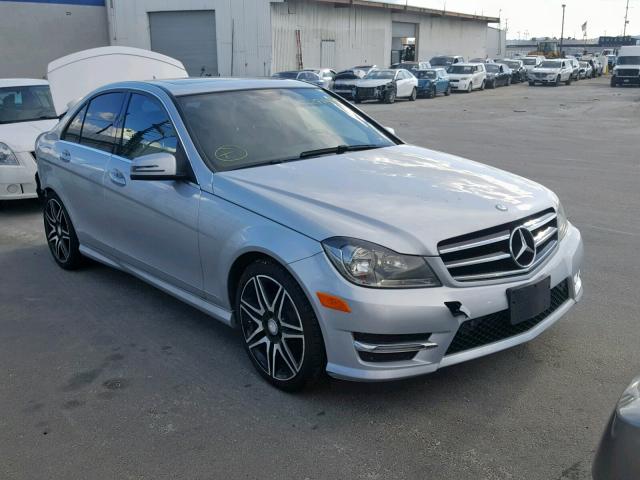 WDDGF4HB3EA901011 - 2014 MERCEDES-BENZ C 250 SILVER photo 1