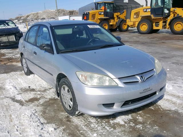 2HGES16195H001030 - 2005 HONDA CIVIC DX SILVER photo 1