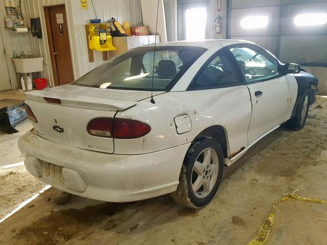 1G1JF12T9V7293677 - 1997 CHEVROLET CAVALIER Z WHITE photo 4