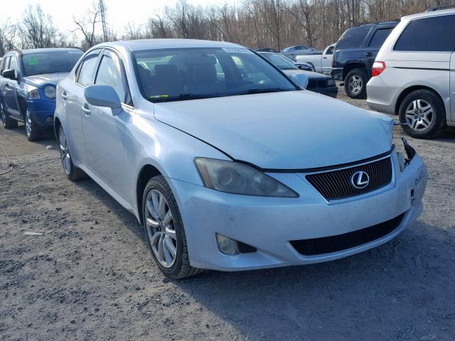 JTHCK262465001383 - 2006 LEXUS IS 250 WHITE photo 1