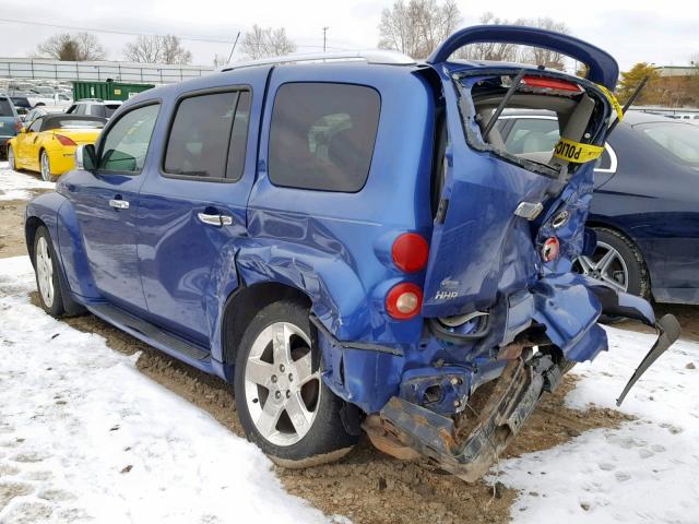 3GNDA23P56S613307 - 2006 CHEVROLET HHR LT BLUE photo 3