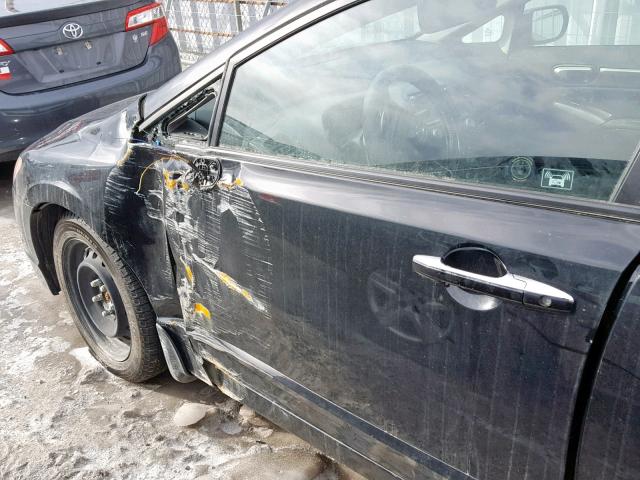 2HHFD5F77BH200403 - 2011 ACURA CSX TECHNO BLACK photo 9