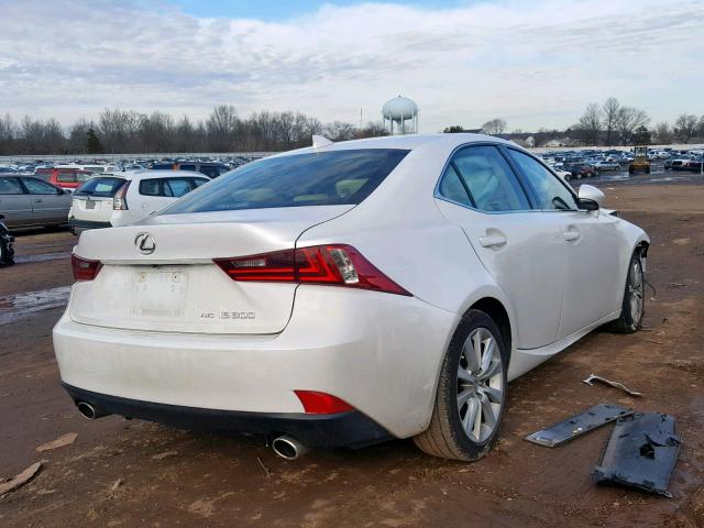 JTHCM1D27G5011057 - 2016 LEXUS IS 300 WHITE photo 4