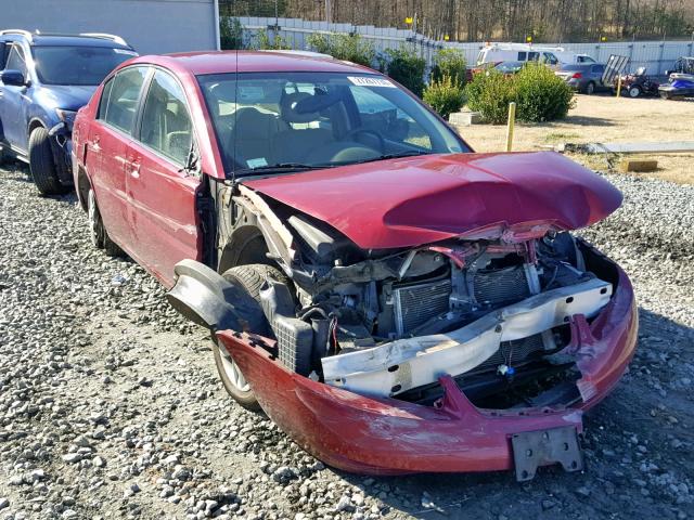 1G8AJ55F47Z177968 - 2007 SATURN ION LEVEL RED photo 1