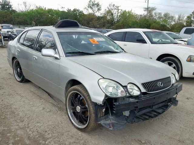 JT8BD69S230181626 - 2003 LEXUS GS 300 SILVER photo 1