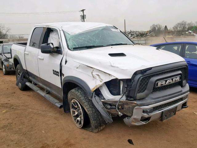 1C6RR7YTXJS110281 - 2018 RAM 1500 REBEL WHITE photo 1