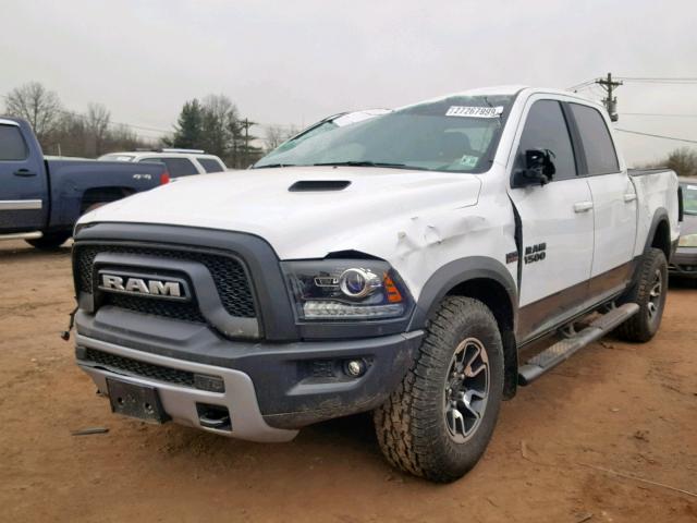 1C6RR7YTXJS110281 - 2018 RAM 1500 REBEL თეთრი ფოტო 2