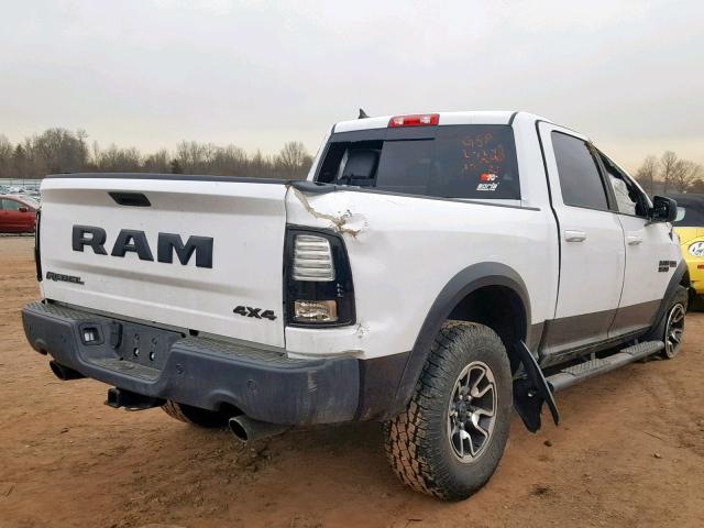 1C6RR7YTXJS110281 - 2018 RAM 1500 REBEL თეთრი ფოტო 4