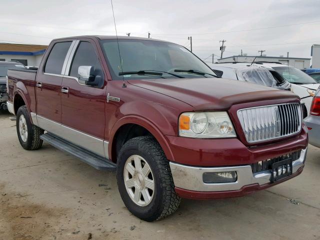 5LTPW18506FJ02324 - 2006 LINCOLN MARK LT BURGUNDY photo 1