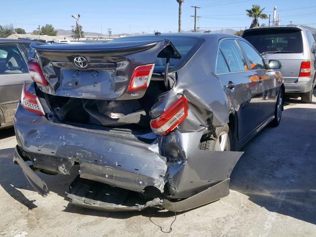 4T1BF3EK1AU036191 - 2010 TOYOTA CAMRY BASE GRAY photo 4