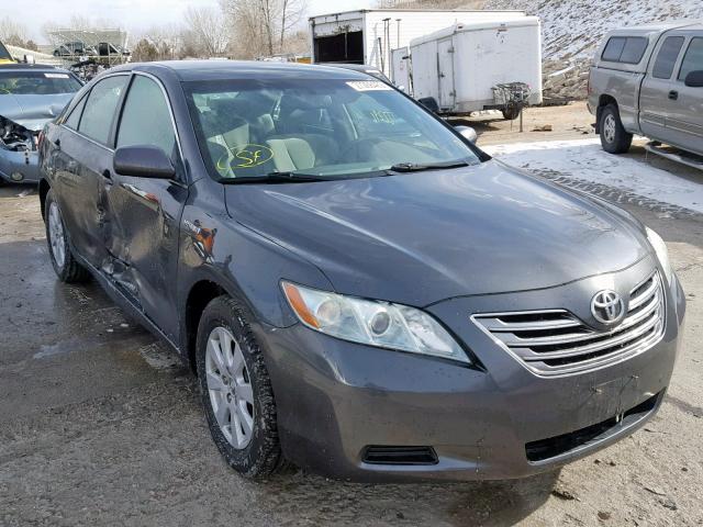 4T1BB46K18U061604 - 2008 TOYOTA CAMRY HYBR CHARCOAL photo 1