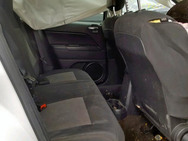 1C4NJDBB2ED879462 - 2014 JEEP COMPASS SP თეთრი ფოტო 6
