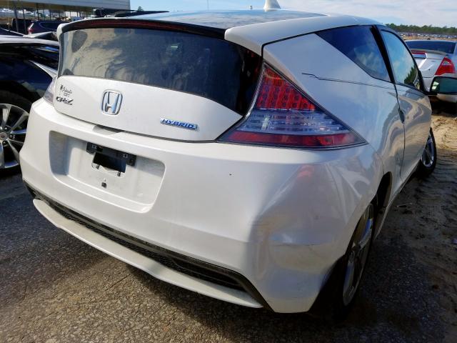 JHMZF1D44DS000214 - 2013 HONDA CR-Z  photo 4