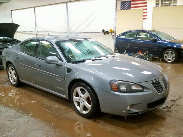 2G2WC55C181180028 - 2008 PONTIAC GRAND PRIX GRAY photo 1