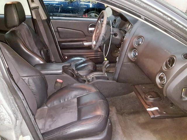 2G2WC55C181180028 - 2008 PONTIAC GRAND PRIX GRAY photo 5