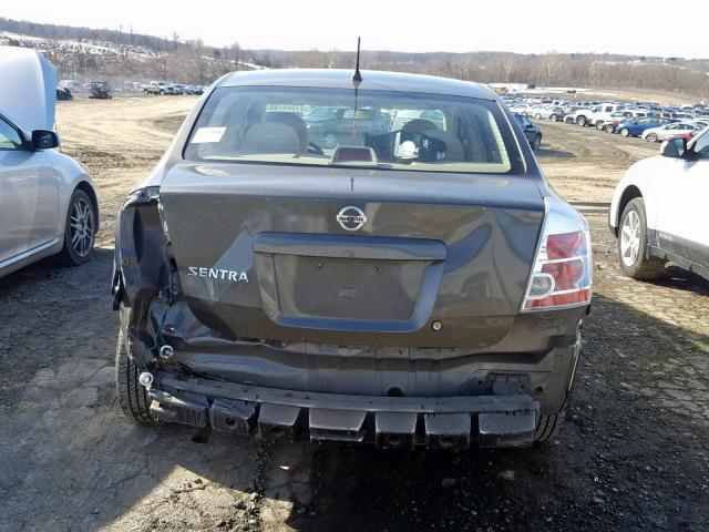 3N1AB61E68L609977 - 2008 NISSAN SENTRA 2.0 BROWN photo 9