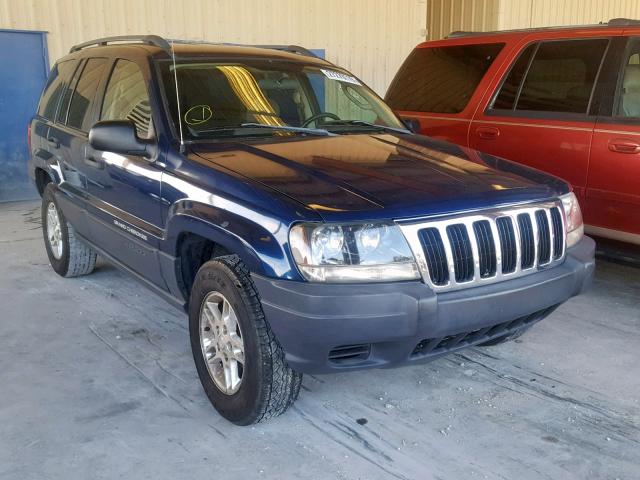 1J4GX48SX3C591443 - 2003 JEEP GRAND CHER BLUE photo 1