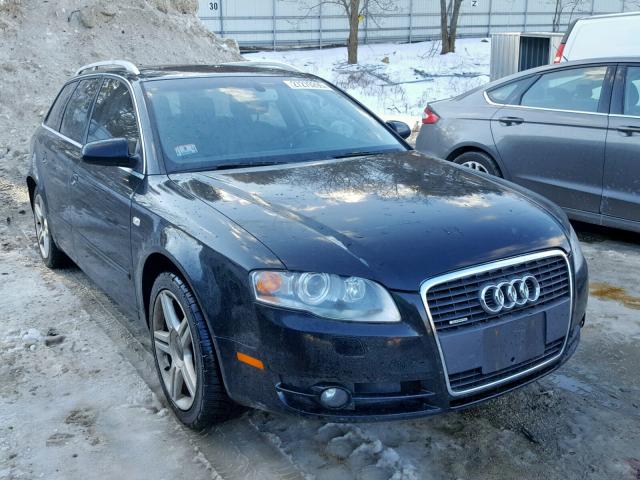 WAUKF78E17A168456 - 2007 AUDI A4 2.0T AV BLACK photo 1