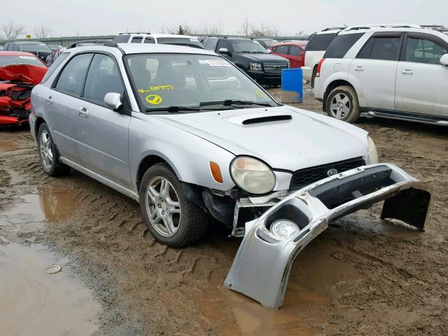 JF1GG29652H811753 - 2002 SUBARU IMPREZA WR SILVER photo 1