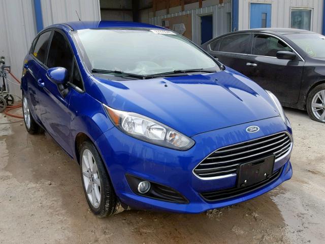 3FADP4EJ6FM121066 - 2015 FORD FIESTA SE BLUE photo 1