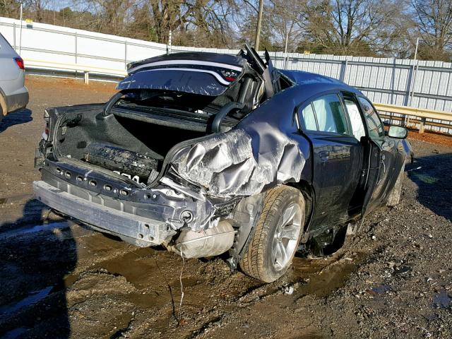 2C3CDXHG6GH332403 - 2016 DODGE CHARGER SX GRAY photo 4