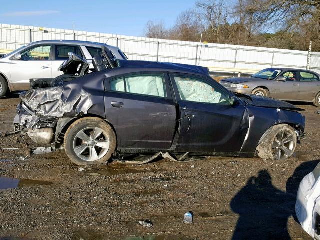 2C3CDXHG6GH332403 - 2016 DODGE CHARGER SX GRAY photo 9