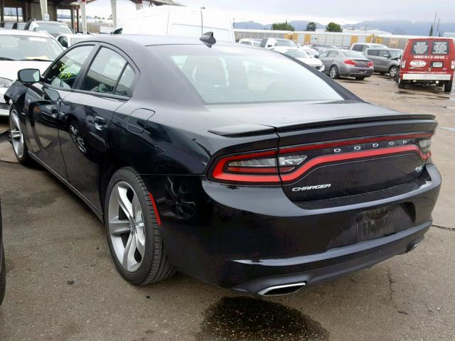 2C3CDXCT1GH310412 - 2016 DODGE CHARGER R/ BLACK photo 3