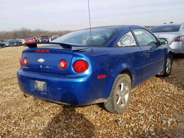 1G1AL15F867641775 - 2006 CHEVROLET COBALT LT BLUE photo 4