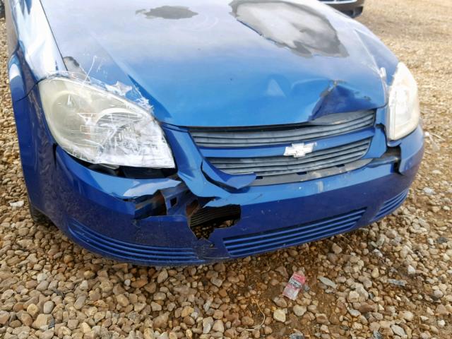 1G1AL15F867641775 - 2006 CHEVROLET COBALT LT BLUE photo 9