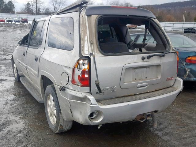 1GKET16S346133709 - 2004 GMC ENVOY XL SILVER photo 3