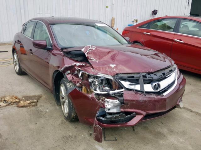 19UDE2F33GA022614 - 2016 ACURA ILX BASE BURGUNDY photo 1