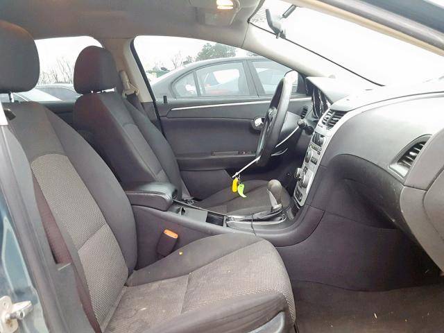 1G1ZH57B09F247168 - 2009 CHEVROLET MALIBU 1LT 青色 照片 5