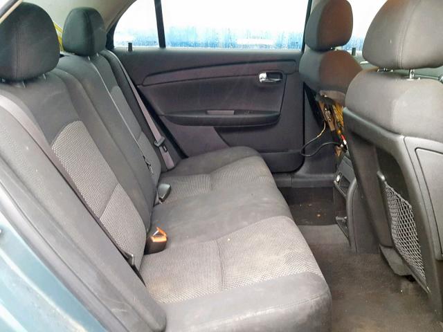1G1ZH57B09F247168 - 2009 CHEVROLET MALIBU 1LT 青色 照片 6