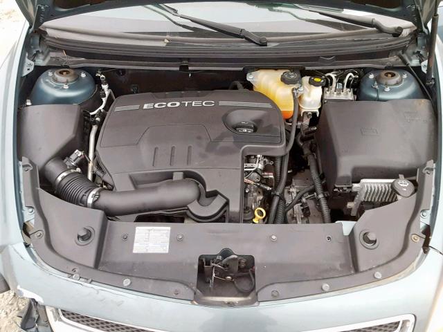 1G1ZH57B09F247168 - 2009 CHEVROLET MALIBU 1LT 青色 照片 7